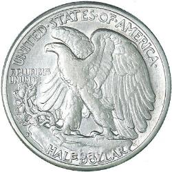 1933 S Walking Liberty Half Dollar 90% Silver AU Cleaned See Pics E376