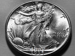1933-S Walking Liberty Half Dollar Ch/ Gem BU