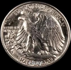 1933-S Walking Liberty Half Dollar Choice Almost Uncirculated AU 90% Silver