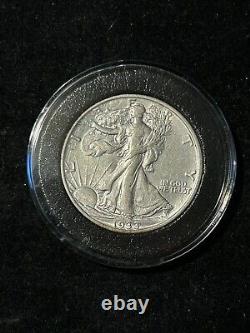 1933-S Walking Liberty Silver Half Dollar CHOICE AU