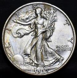 1933-s Unc Walking Liberty Half Dollar Id#ee457