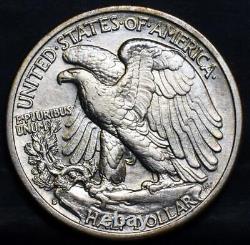 1933-s Unc Walking Liberty Half Dollar Id#ee457