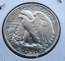 1933-s Walking Liberty 50 Cents Silver Half Dollar Xf/au (ref# Wl-33-1)