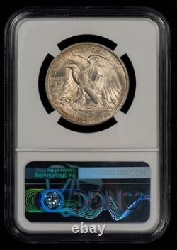 1934 50c Walking Liberty Silver Half Dollar Flashy PQ- NGC MS 64+ Plus B5673