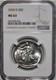 1934-d 50c Walking Liberty Choice Bu Ngc Ms63 (fstb) Rarity R3 Blast White