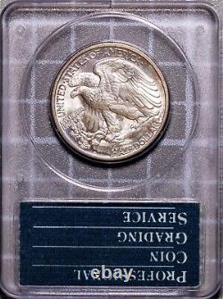 1934-D 50c Silver Walking Liberty Half MS 63 PCGS Rattler # 6105338 + Bonus