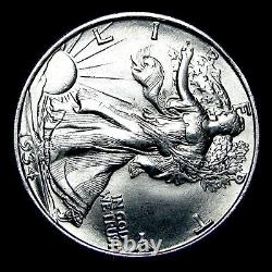 1934-D Walking Liberty Dollar Silver - Gem BU Coin - #604V