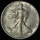 1934-d Walking Liberty Silver Half Dollar Au++ E381 Tazhm