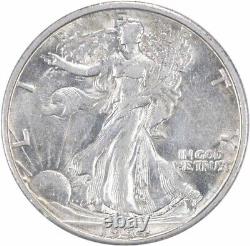 1934-D Walking Liberty Silver Half Dollar AU Uncertified #123