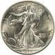 1934-d Walking Liberty Silver Half Dollar Bu Uncertified #153