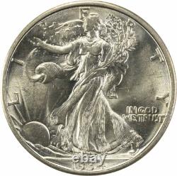1934-D Walking Liberty Silver Half Dollar BU Uncertified #153