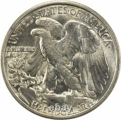 1934-D Walking Liberty Silver Half Dollar BU Uncertified #153