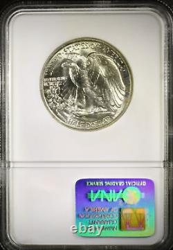 1934 Liberty Walking Liberty Half Dollar NGC MS-65- Mint State 65 Sharp