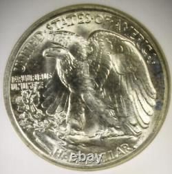 1934 Liberty Walking Liberty Half Dollar NGC MS-65- Mint State 65 Sharp