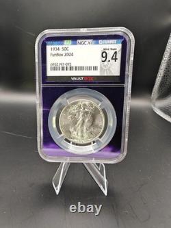 1934 NGC MS64 Walking Liberty Half Dollar 50c NGCX 9.4 Walker Silver Coin