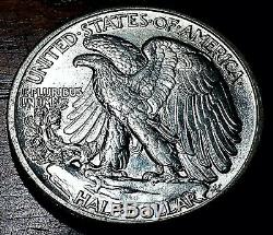 1934-S 50c Walking Liberty Half Dollar, Nice Brilliant Unc++ Better Date! #F111