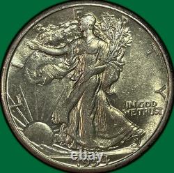 1934-S Walking Liberty Half Dollar Choice Almost Uncirculated AU+ Coin #40407