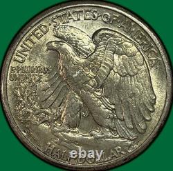 1934-S Walking Liberty Half Dollar Choice Almost Uncirculated AU+ Coin #40407