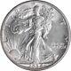 1934-s Walking Liberty Silver Half Dollar Au Slider Uncertified #822
