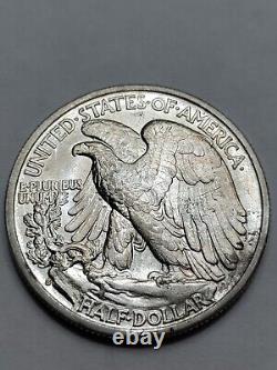 1934 S Walking Liberty Silver Half Dollar High Grade AU #219