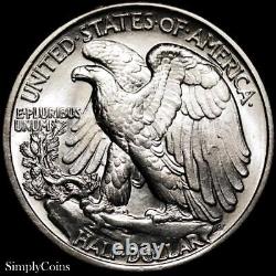1934 Walking Liberty Half Dollar BU Uncirculated US Silver Coin SKU-B-211