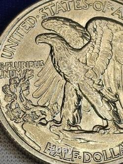 1934 Walking Liberty Half Dollar Blast White Exquisite Strike MS+