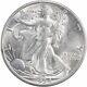 1934 Walking Liberty Silver Half Dollar Bu Uncertified #1252