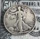1935 D Walking Liberty Silver Half Dollar Rare Combined Shipping
