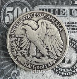1935 D Walking Liberty Silver Half Dollar Rare Combined Shipping
