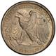 1935-p Pcgs Ms64 Walking Liberty Half Dark Iridescent 40th Anniversary Label