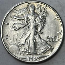 1935-S 50c Walking Liberty Half Dollar. Attractive AU/Uncirculated Example