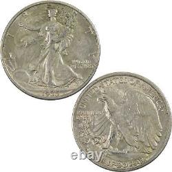1935 S Liberty Walking Half Dollar Choice About Unc Silver SKUI8191