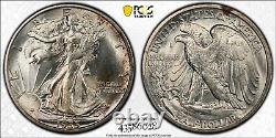 1935-S Walking Liberty 50c Silver Half Dollar PCGS MS 65 Gold Shield