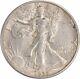 1935-s Walking Liberty Silver Half Dollar Au Uncertified #719