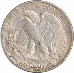 1935-S Walking Liberty Silver Half Dollar AU Uncertified #719