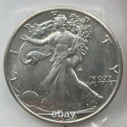1935 Silver Walking Liberty Half Dollar Gem Brilliant Uncirculated