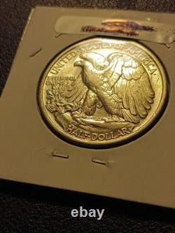 1935 Walking Liberty Silver Half Dollar 90% Philadelphia Nice AU/ BU