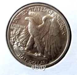 1935p-walking Liberty Half -choice Unc. Bold Skirtlines. Mint Luster! Free Ship