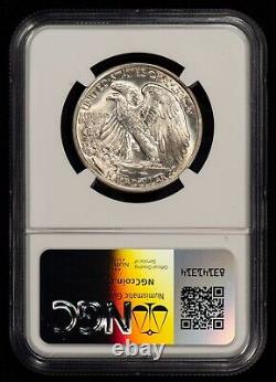 1936 50c Walking Liberty Silver Half Dollar Frosty PQ Coin NGC MS 64 H2255