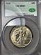 1936 Cac Ms63 Walking Liberty Half Dollar 50c, Strong Luster Original Choice Ms