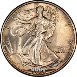 1936 CAC MS63 Walking Liberty Half Dollar 50c, Strong Luster Original Choice MS