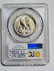 1936 D Walking Liberty Half Dollar PCGS MS-65