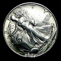 1936-D Walking Liberty Half Dollar Silver - Gem BU+ Stunning Coin - #964P