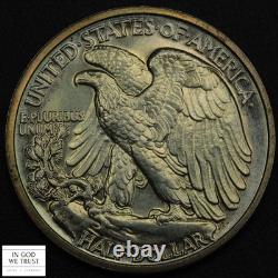 1936 PROOF Walking Liberty Silver Half Dollar 50C (PR PF GORGEOUS!)