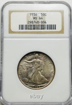 1936 P Walking Liberty Half Dollar NGC MS64