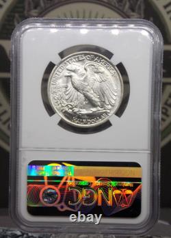 1936 P Walking Liberty SILVER Half Dollar 50c NGC MS64 #003 Unc BU ECC&C, Inc