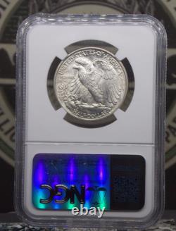 1936 P Walking Liberty SILVER Half Dollar 50c NGC MS64 #023 Unc BU ECC&C, Inc