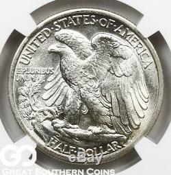 1936-S NGC Walking Liberty Half Dollar NGC MS 67 TOP POP, Price Guide $13000