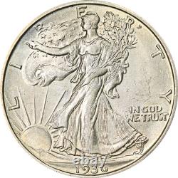 1936-S Walking Liberty Half Choice BU Great Eye Appeal Nice Strike Nice Luster