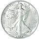 1936 S Walking Liberty Half Dollar 90% Silver Au Cleaned See Pics E507